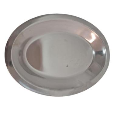 Imagem de Travessa Retangular Inox 20Cm Assadeira De Aço