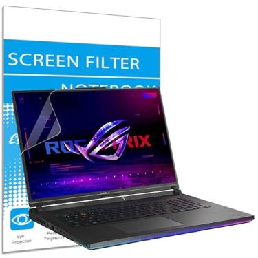 Imagem de i-Tensodo Pacote com 2 protetores de tela fosco antirreflexo de 18 polegadas para laptop ASUS ROG Strix Scrar 18, ROG Strix G18 e AUSU TUF Gaming A18/Razer Blade 18, laptop Acer Predator Helios Neo 18