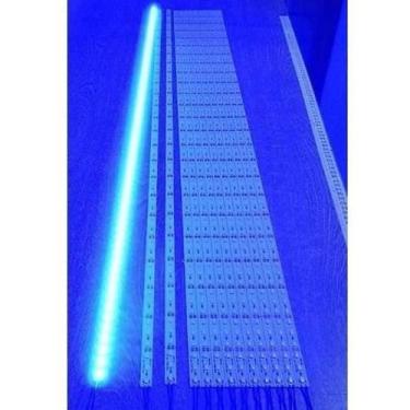 Imagem de Barra LED 5054 Azul 100 cm 12V 72 LEDs 20W - no-brand