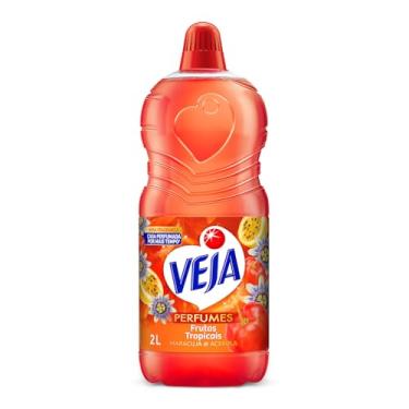 Imagem de Limpador Perfumado Veja Tulipa da Holanda - 2L, Veja, Coral