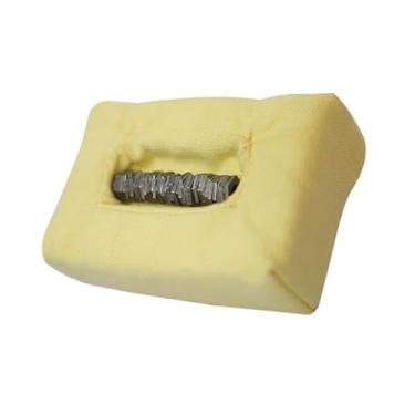 Imagem de Grill Rescue Cabeça de limpeza substituível para churrasco, sem cerdas – Ferramentas duráveis e exclusivas para grelhas de ferro fundido ou aço inoxidável, limpador de churrasco (cabeça ultra vermelha