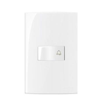 Imagem de Conjunto Interruptor Pulsador Campainha 4x2 Sleek MarGirius