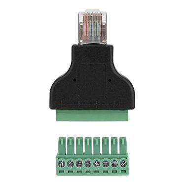 Imagem de Conector Terminal de Parafuso Jack Macho Rj45 para Terno de Conexão Ethernet Dvr para Baluns