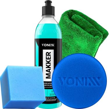 Imagem de Makker Maquiador Automotivo Renova Pintura Defeitos Vonixx + Pano Aplicador