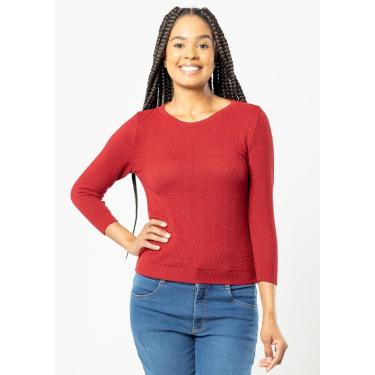 Imagem de Blusa Modal Pau a Pique Manga 7/8 Cherry