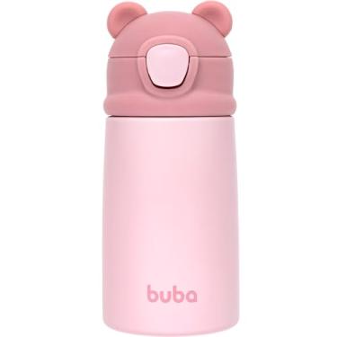 Imagem de Buba, Copo Térmico Parede Dupla Ursinho Rosa