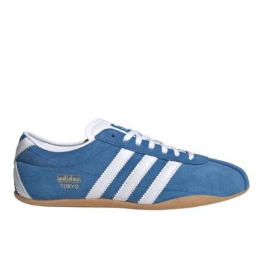 Imagem de adidas Originals Tênis feminino Tokyo, Gum/Bluebird/Calçado branco, 39