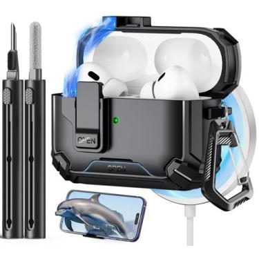 Imagem de Capa compatível com AirPods Pro de 2ª e 1ª geração com Magsafe - Pohge