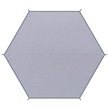 Imagem de Lona Impermeable Hexagonal para Tienda y Hamaca Azarxis Gris