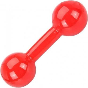 Imagem de Halter 1kg Colorido Emborrachado Treino Fitness Cor:Incolor;Tamanho:Único;Gênero:Unissex