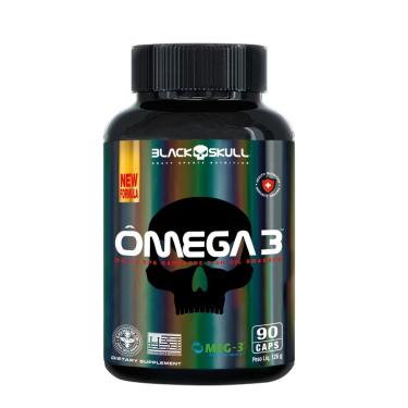 Imagem de ÔMEGA 3 PEIXE (EPA + DHA) - 90 CAPSULAS - BLACK SKULL-Unissex