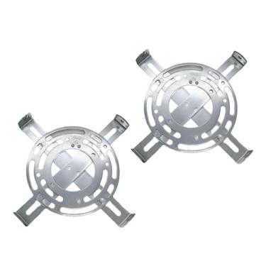 Imagem de KiBcsLic Conjunto de 2 peças de suportes de montagem para luminárias, com travessa para corredores, hotéis, residências e salas de jantar.