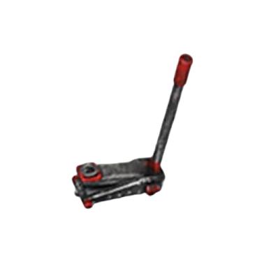 Imagem de YIJU Macaco elevador de carro em escala 1:64, modelo de artesanato, escultura em miniatura realista, brinquedo para cena de manutenção de veículos, 3 Vermelho