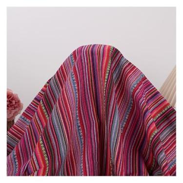 Imagem de Tecido Étnico Indiano De Com Estampa Em Bloco À Mão, Tecido Étnico Indiano, 100% Algodão, Étnico, Para Confecção De Roupas, Costura Artesanal(5#,1.5x8m/4.9ftx22.2ft)