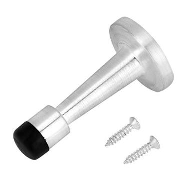 Imagem de YOUTHINK Rolha de Porta, Suporte Anticolisão de Liga de Zinco Com Amortecedor de Borracha para Uso Doméstico e Em Hotéis (Parte superior da porta em liga escovada pequena)