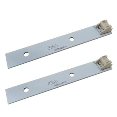 Imagem de INGQI Placa de luz LED para refrigeradores adequada para GE GSS25GYPBCFS GSS25GYPECFS GSS25GYPFCFS GSS25GYPJCFS GSS25IENWHDS, substitui 4468532, EAP11767930, LED3344588