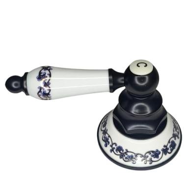 Imagem de MAC Metais Vintage, Acabamento Registro Base Deca 1/2" e 3/4" Colonial Preto Provençal