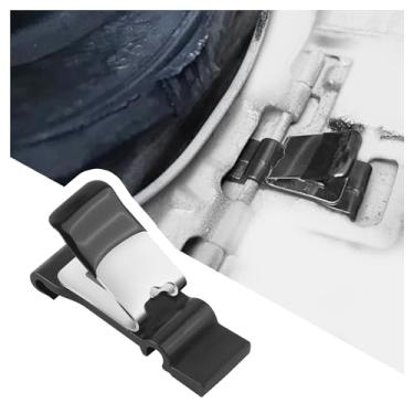 Imagem de Braçadeira de mola de porta de combustível OEM # 77360-0E010, clipe de mola de porta de gás compatível com Toyota Echo Venza Camry 4Runner Highlander, Lexus RX330 RX350 GS300 RX400h, acessórios de