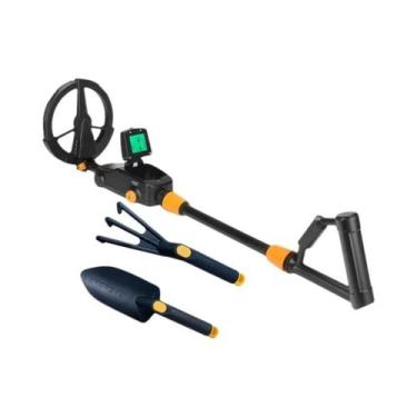 Imagem de Detector De Metais Ajustável Com Display LCD À Prova d'Água Para Busca