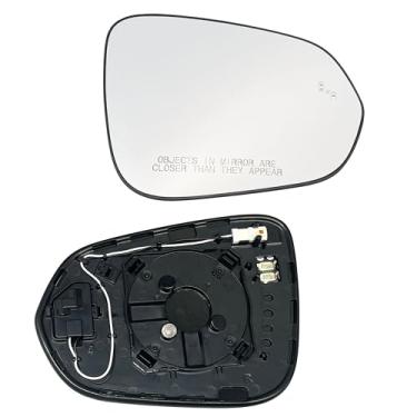 Imagem de Substituição de vidro do espelho lateral do motorista para Lexus NX200t NX300 NX300h (2015-2021), RX350 RX450h (2016-2022) | Aquecido, com monitor de ponto cego (BSM/BSD) | Regulação não automática