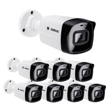 Imagem de Kit 8 Câmeras IP 2 Megapixels Full HD 30m PoE VIPC 1230 B G2 Intelbras