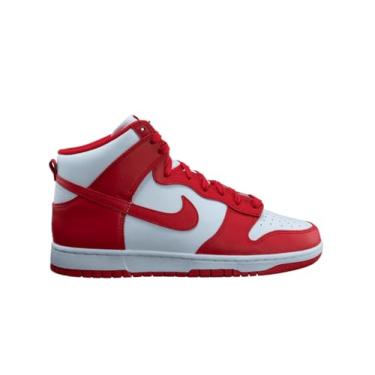 Imagem de Nike Mens Dunk High DD1399 106 White/University Red - Size 8.5