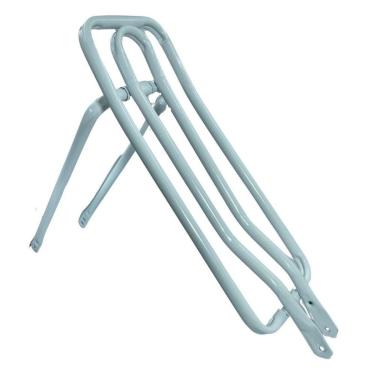 Imagem de Bagageiro Tubo Garupa Bicicleta Reto Garupeira Branco-Unissex