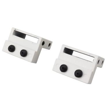 Imagem de LiebeWH Rolha de Porta de Celeiro, Acessório de Porta Deslizante Resistente a Impactos, Durável, Fácil de Instalar, Super Silencioso para Quarto, Cozinha, Sala de Estar, de Celeiro, Trilho Suspenso,