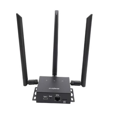 Imagem de KUIDAMOS Roteador CPE Sem Fio 4G Sinal Forte para Uso Doméstico WiFi Tipo C Hotspot para Família Ferro 3 Antenas 90x75x25mm (Versão Europeia)
