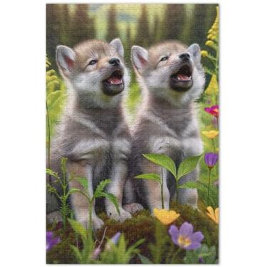 Imagem de Quebra-cabeças de unicórnios roxos cenário fantástico 500 peças para pintura de arte animal adulto quebra-cabeça da natureza engraçado, 51 x 35 centímetros