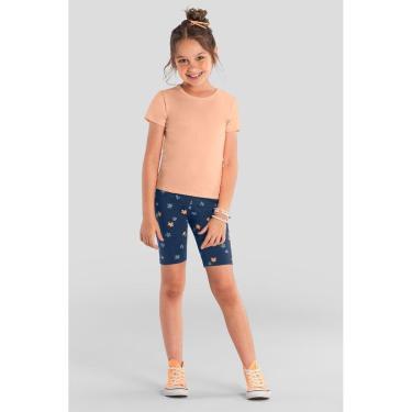 Imagem de Bermuda Ciclista Infantil Menina Florida Em Cotton Brandili-Feminino