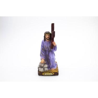 Imagem de Imagem Senhor Bom Jesus Dos Passos Importada Resina 12,5 Cm