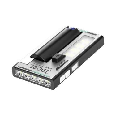 Imagem de Lanterna LED COB De Alta Potência Recarregável À Prova d'Água Com Ímã 