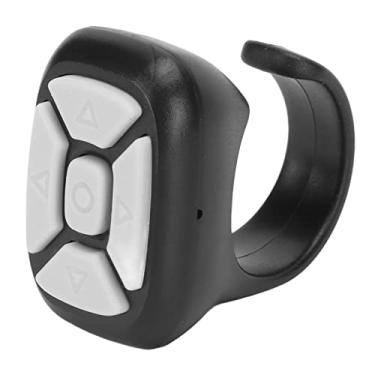 Imagem de Generic Anel para Celular Com Controle Remoto, Virador de Página Sem Fio para Smartphones Preto 10m para Tirar Fotos