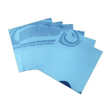 Imagem de aqxreight Folhas de Espelho Reflexivo Flexíveis Autoadesivas para Espelhos PET, Adesivos de Espelho Não de Vidro para Decoração de Casa, Uso Diário, Sala de Estar, Bancada de Banheiro (0,1 mm 32