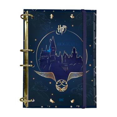 Imagem de DAC - Caderno Argolado Colegial com 144 folhas Harry Potter - Fechamento em Elástico