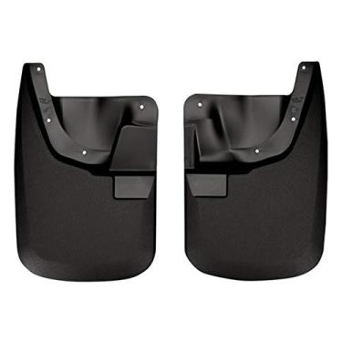 Imagem de Husky Liners - Protetores de lama dianteiros | Ford F250/F350 2011-2016 sem para-lama OE Flares, conjunto frontal - preto, 2 peças | 56681