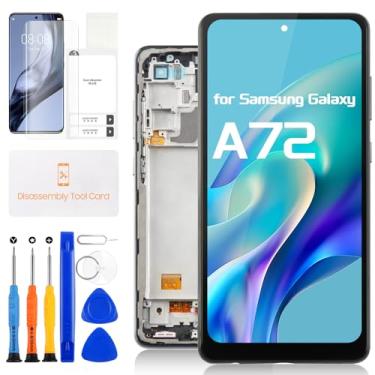 Imagem de Tela de substituição para Samsung Galaxy A72 4G A725 / 5G A726 - Tela LCD para Galaxy A72 4G SM-A725M A725F Tela sensível ao toque digitalizador para Samsung A72 5G LCD Touch A726 A726B A726B/DS