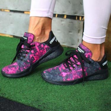 Imagem de Tênis de Treino Academia Feminino Drop Set Anti Derrapante Conforto So