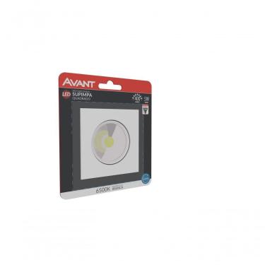 Imagem de Spot Led Quadrado 5w Branco Branco 6500k