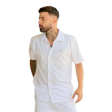 Imagem de Camisa Botao Manga Curta Jacquard- Fatal-Masculino