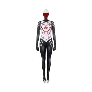 Imagem de Fantasia De Cosplay Da Mulher-Aranha Cindy Moon Da Marvel, Macacão De 