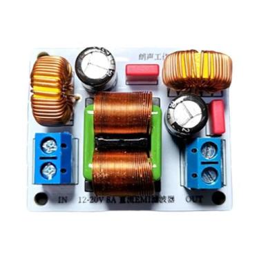 Imagem de Filtro De Ruído De Áudio Automotivo De Alta Potência 8A 20A 50A DC LC-