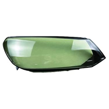 Imagem de Compatível com vw touareg 2011 2012 2013 2014 acessórios do carro transparente farol sombra capa abajur escudo lente(Right)