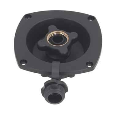 Imagem de Generic Regulador de Pressão Durável do Enchimento da Parede do Reboque para Campistas Rv, Abs de (Preto)