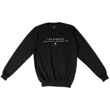 Imagem de Moletom Masculino Desayner Los Angeles Cinza Mescla-Masculino