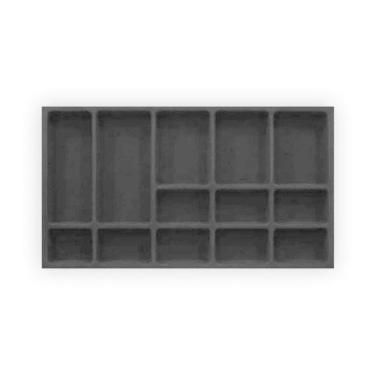 Imagem de Porta Joias Aveludado Preto 663X365Mm