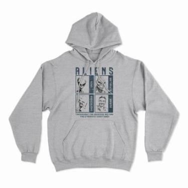 Imagem de Moletom Studio Geek Com Capuz Aliens Unissex-Unissex