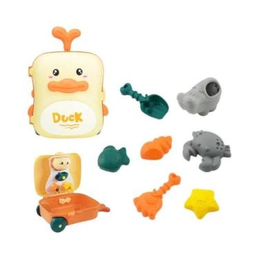 Imagem de Brinquedos De Praia Para Crianças, Kit De Caixa De Areia, Ferramentas 
