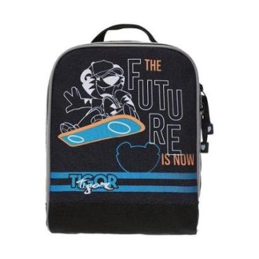 Imagem de Lancheira de Costas Tigor T Tigre LovIt Future Preto-Masculino